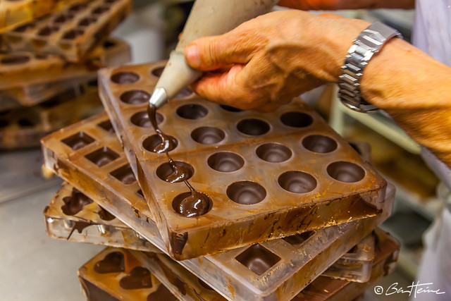Chocolate Maker in Brussels, Belgium - Artisan Chocolatier à Bruxelles- © Ben Heine Photography