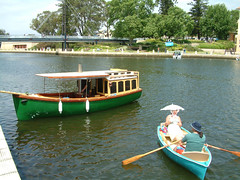 East Perth, Australia - Oct 29, 2006: The East Perth Wooden Boat Festival