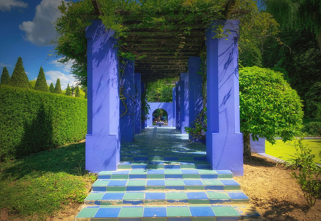 Der blaue Garten Jardin Marjorelle