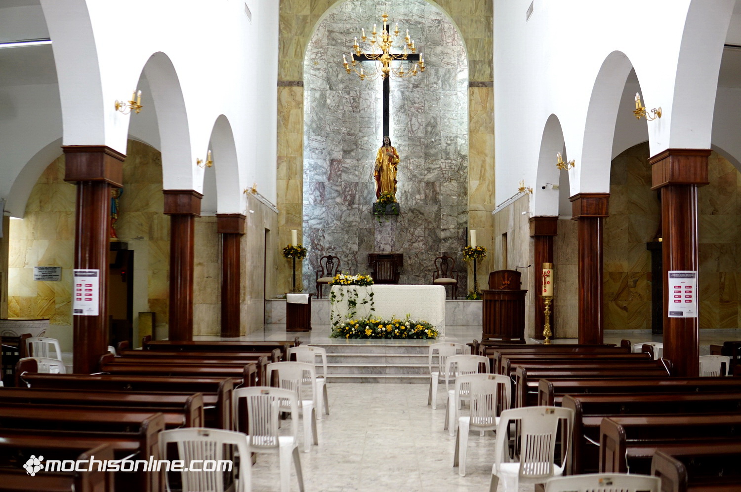 La Iglesia Católica retoma misas dominicales en parroquias de Los Mochis