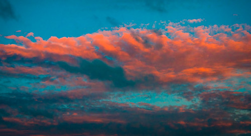 sunset light clouds sky pentaxkp pentax