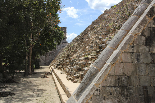 Carvings at The Ball Courts, Chichen Itza, Mexico's Yucatán Peninsula