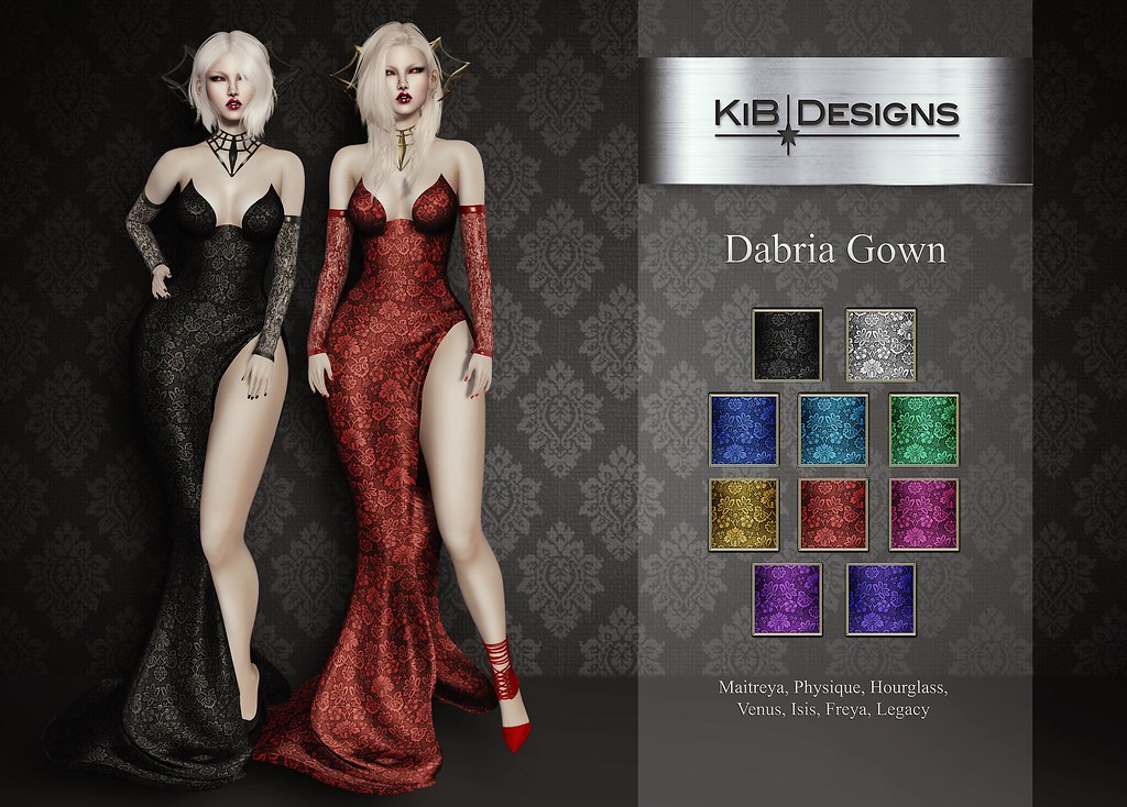KiB Designs – Dabria Gown @Darkness Event