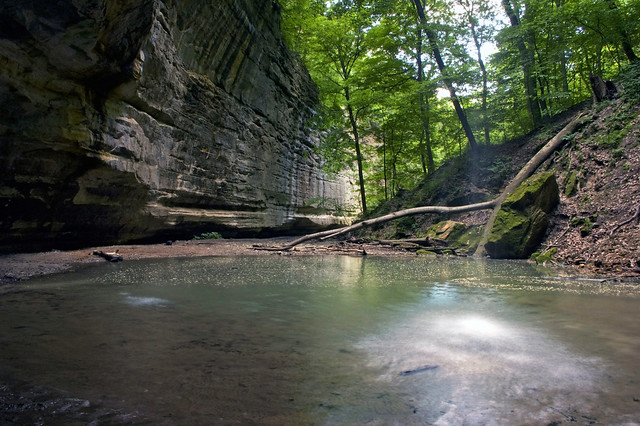Ottawa Canyon in Starved Rock State Park, Illinois