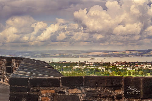 Image of a view from Edinburgh Castle in Scotland