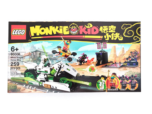 LEGO Monkie Kid White Dragon Horse Bike (80006)
