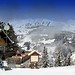Chata na sjezdovce, sen všech lyžařů, foto: Pinterest