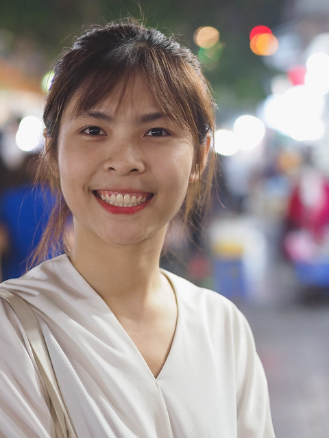 Vietnamese Beauty at Hanoi Night Market