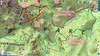 Carte IGN du chemin RG du Finicione avec les travaux de rafraîchissement du sentier du 30/06/2020