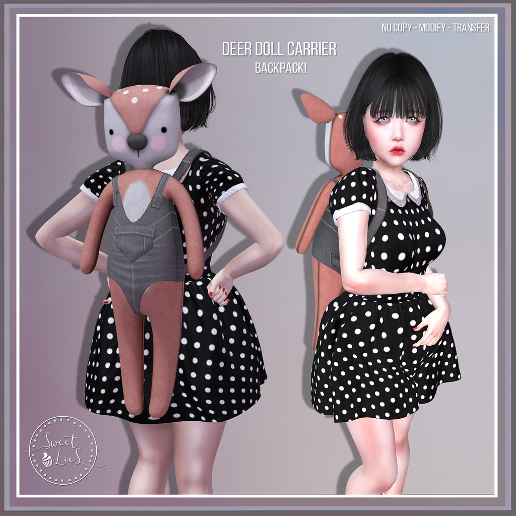 Deer Doll Carrier Backpack – Sweet Lies Original