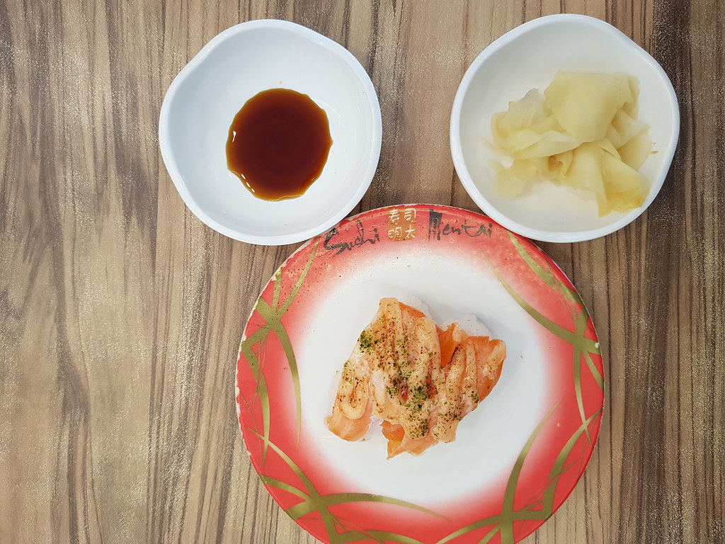 明太三文魚 Salmon Mentai rm$2.80 @ Sushi Mentai Bandar Puteri Puchong