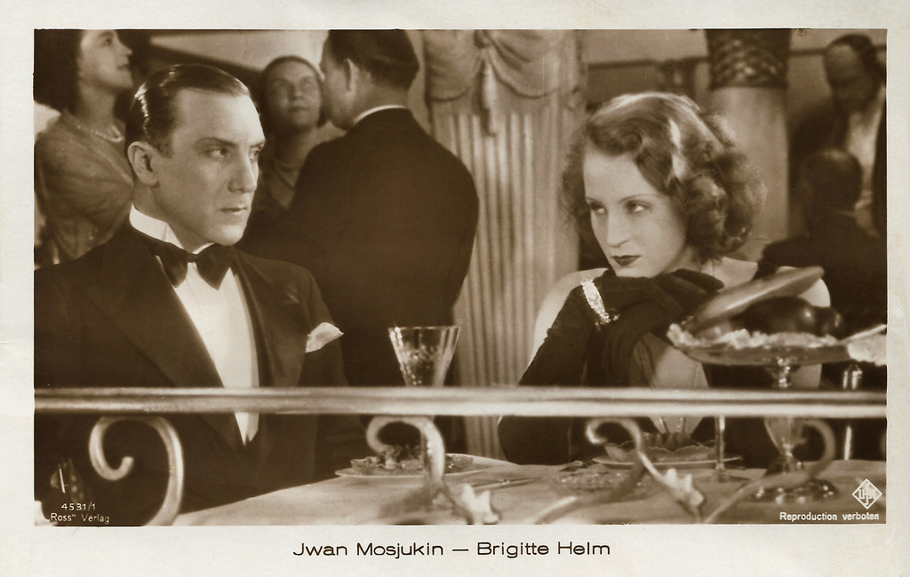 Ivan Mozzhukhin and Brigitte Helm in Manolescu - Der König der Hochstapler (1929)