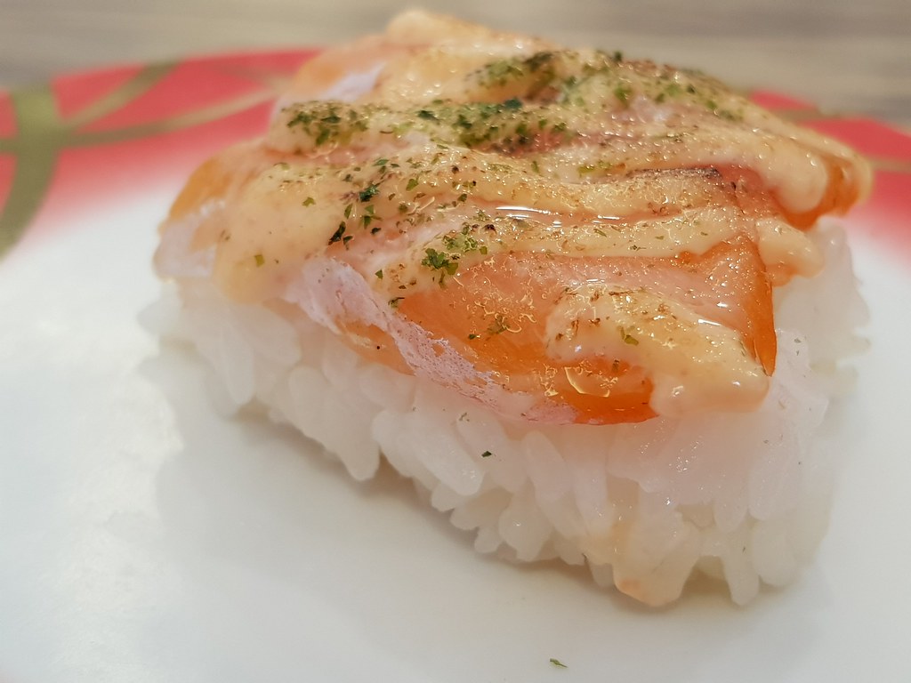 明太三文魚 Salmon Mentai rm$2.80 @ Sushi Mentai Bandar Puteri Puchong
