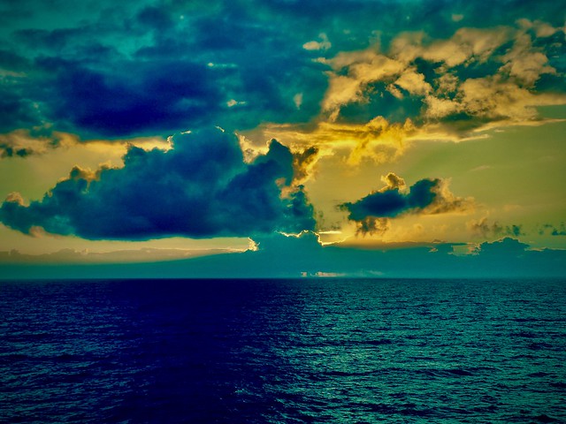 Ocean Sunset....