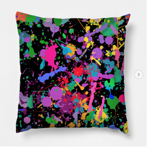 Abstract Posters and Art Prints Pillow