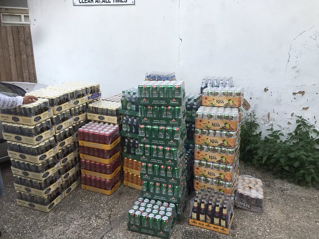Beer  seized  as  illegal
