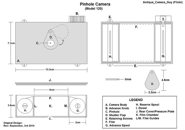 Pinhole Camera (Model 120 Plans)