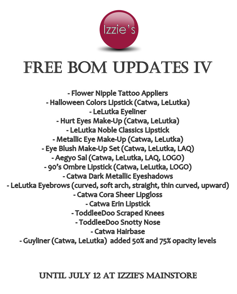 Free BOM Updates IV
