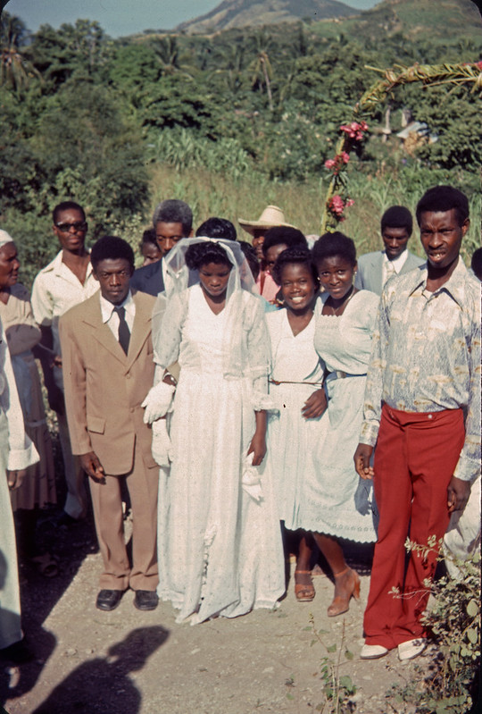 Wedding Haut St Marc Haiti Oct 1981