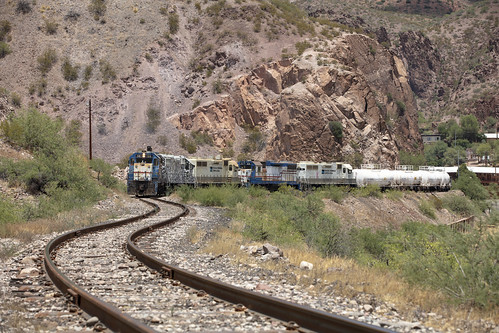 fmi morenci towan arizona a grade hill freeport mcmoran emd gp train railroad railway 56