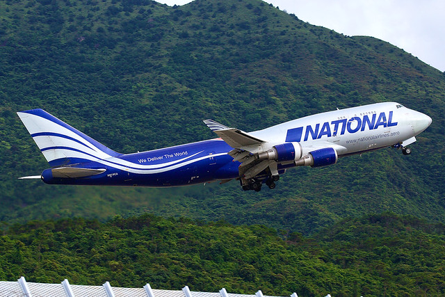 National Airlines | Boeing | 747-428(BCF) | N919CA | Hong Kong International (Chek Lap Kok) Airport | Hong Kong