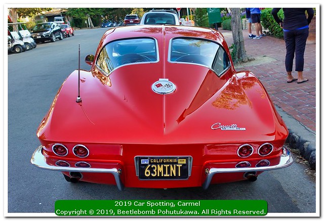 2019: Car Spotting, Carmel: 1963 Chevrolet Corvette