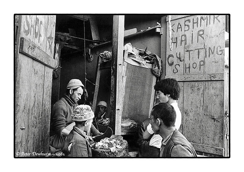 Kashmir Hair Cutting Shop | Peter Dewhurst | Flickr