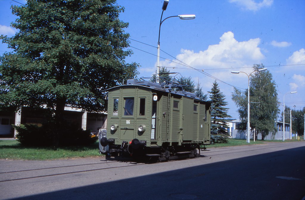 Ostrava 001 106 Arbeitswagen 17.08.2000