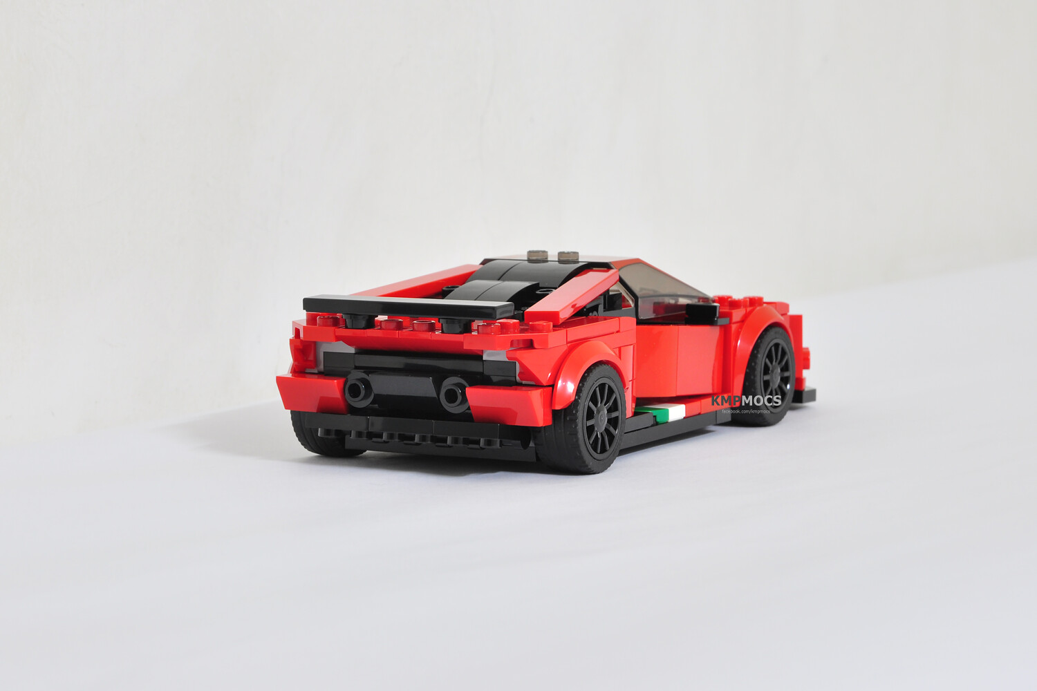 Bauanleitung Instructions Lamborghini Huracán Performante MOC Auto aus Lego Basi 