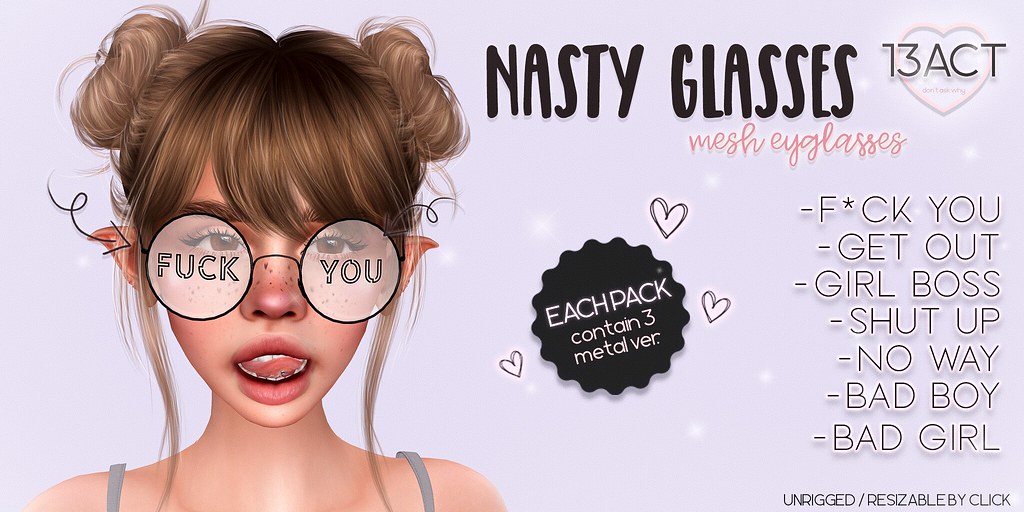 !13ACT – Nasty glasses