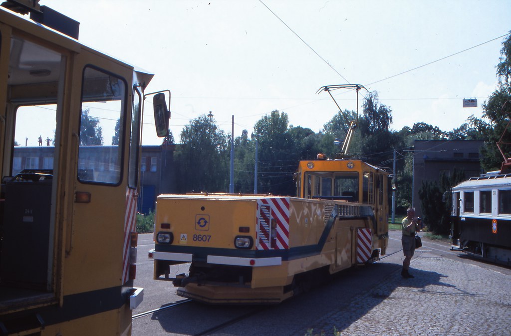 Ostrava 003 8607 Arbeitswagen 17.08.2000