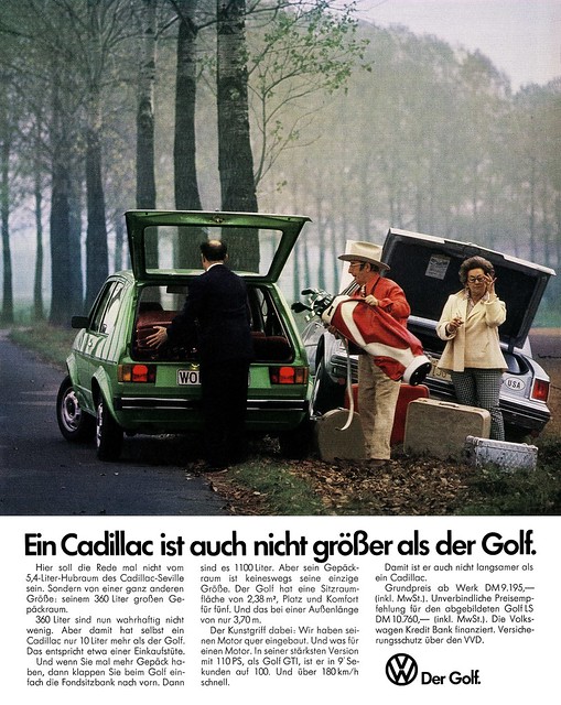 VW Golf I (1977) LS - as BIG as a CADILLAC