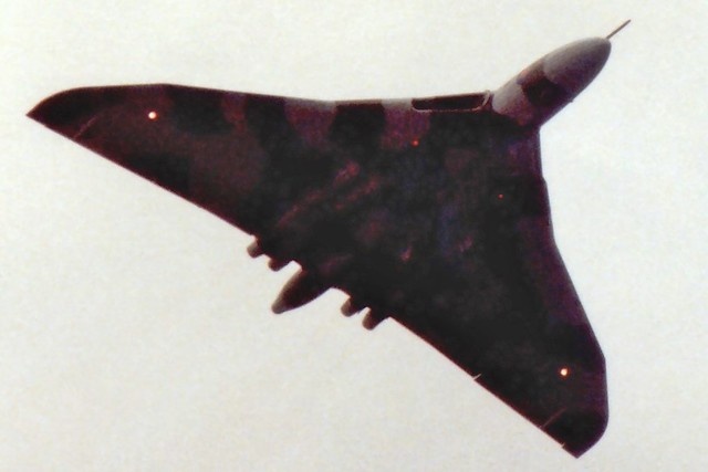 XH558 Leicester Air Show Stoughton 28 August 1988