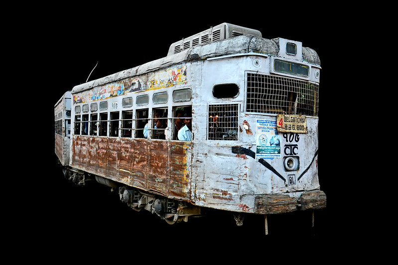 India - West Bengal - Kolkata - Tram - 60d