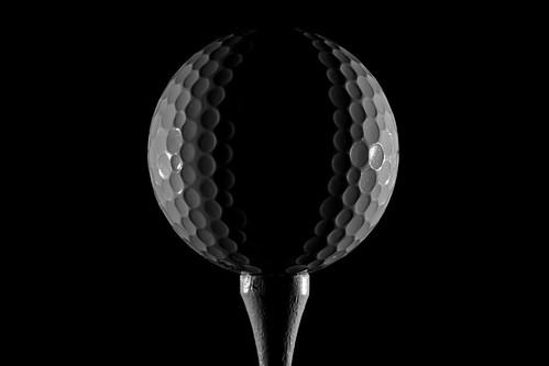 Rimlit Golfball | Eric Minbiole | Flickr