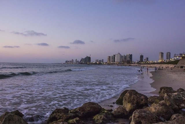 The beaches of Tel Aviv