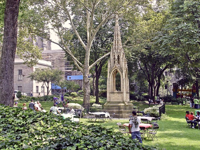 The Pulpit Green at the Cathedral of St. John The Divine