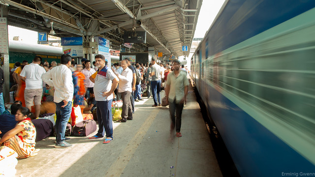 Myhiques trains indiens - New Delhi, Inde