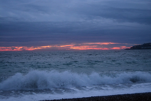 atardecer sunset seascape olas waves agua mar orilladelmar playa beach horizonte sun sea cielo sky nubes clouds d7100 1855 sancristóbal almuñécar almunecar costatropical costagranada
