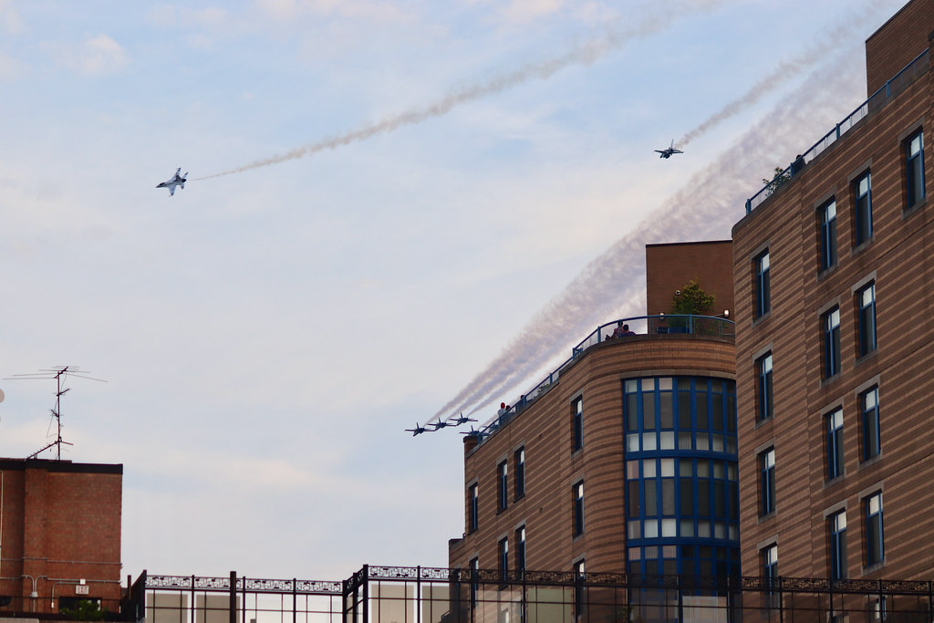 July 4th airshow over DC