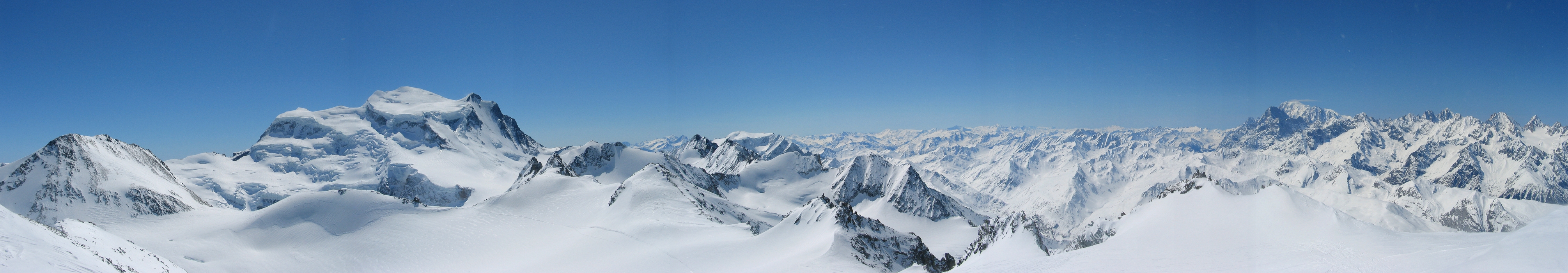 Petit Combin Walliser Alpen Schweiz panorama 28