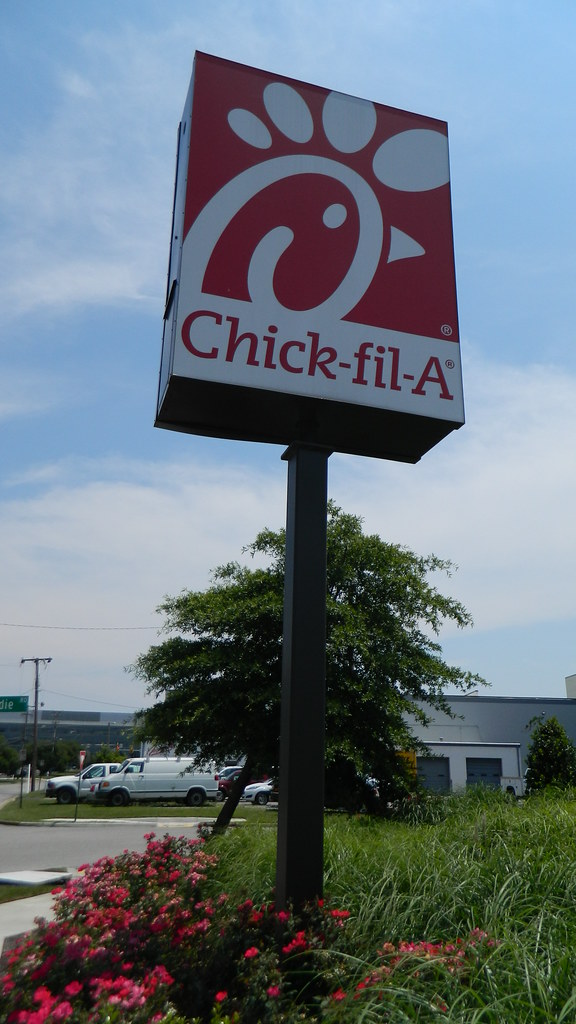 Chick-fil-A sign