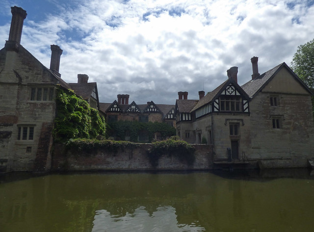 The moated manor house at Baddesley Clinton is closed