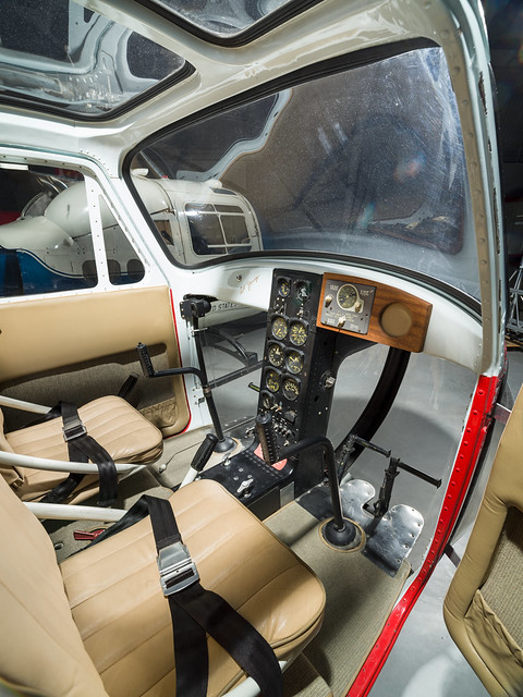 Bell 47B Cockpit