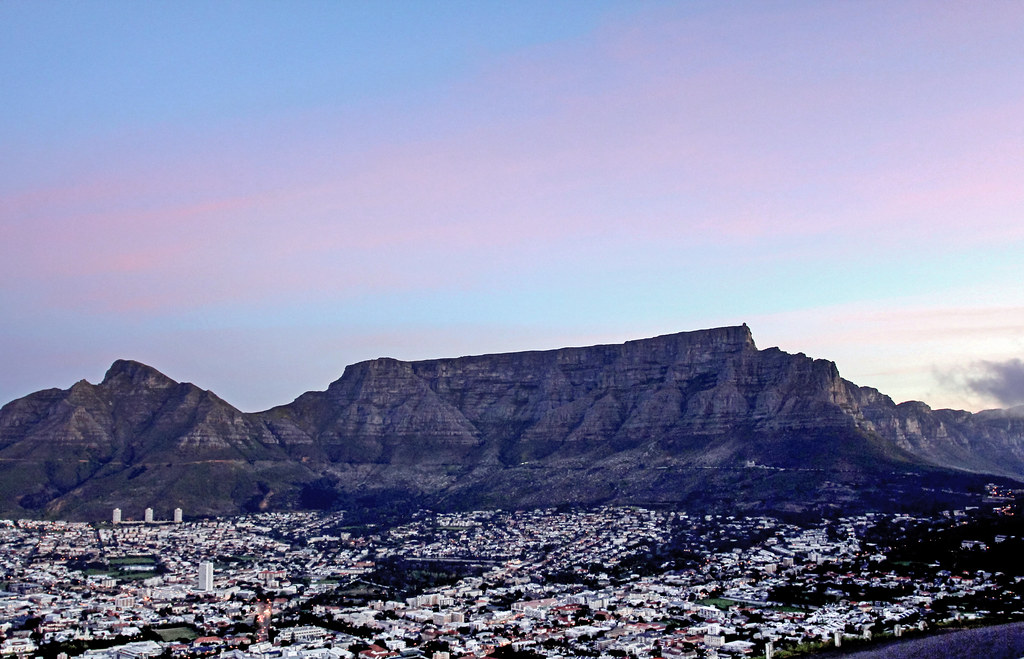 Table Mountain view from Signal Hill