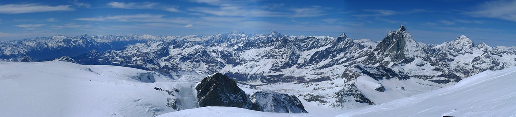 Breithorn - Zermatt Walliser Alpen Schweiz foto 05