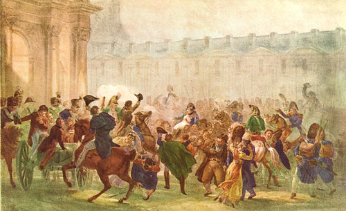 Veinte días de prensa ante el retorno triunfal de Napoleón