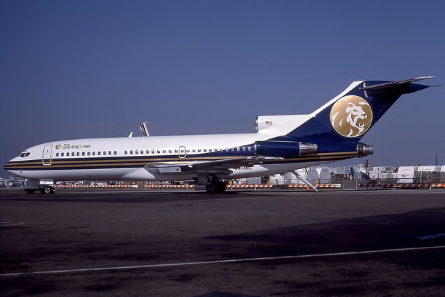 N504MG - Boeing 727-191 - MGM GRAND AIR - KLAX - Mar 1988