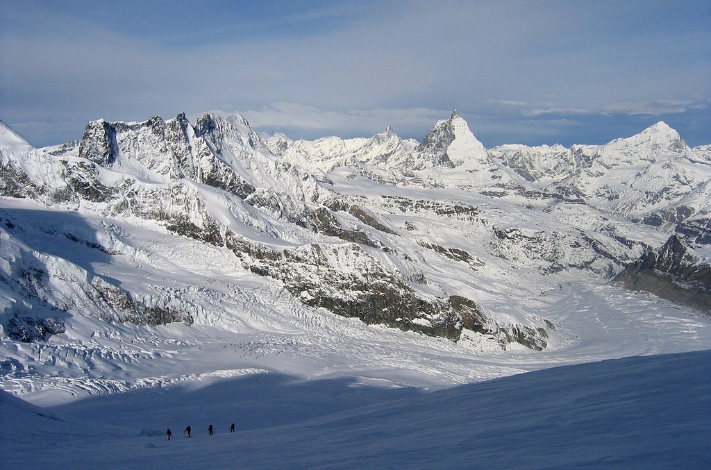 Nordend - Monte Rosa Walliser Alpen / Alpes valaisannes Švýcarsko foto 01