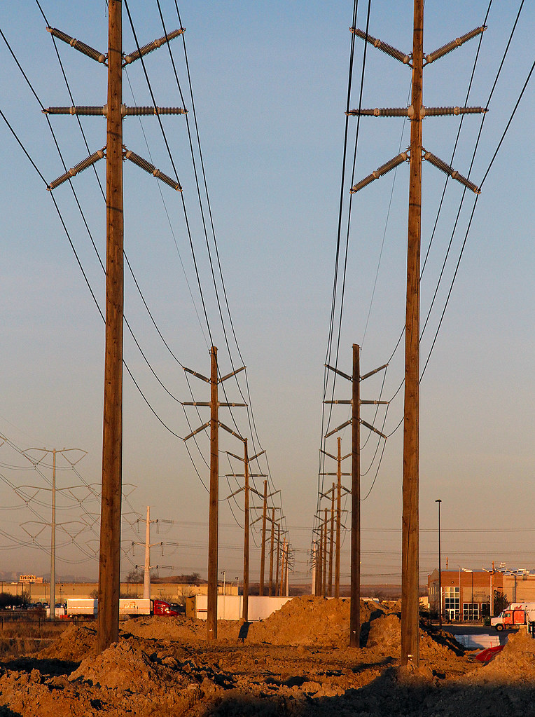 New Lines | New powerline route being installed in Salt Lake\u2026 | Flickr